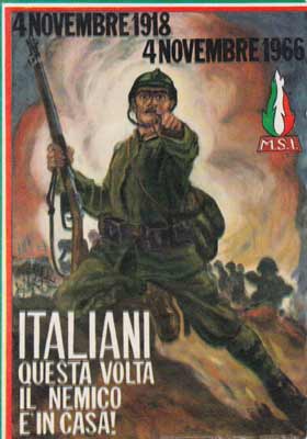 Cartolina Msi La Storia Militare